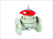 Flange type diaphragm valve