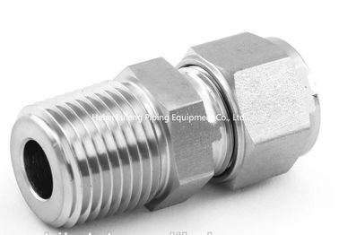 Stainless Steel Forged Tube Fitting Threaded Instrument Tube Fitting Male Connector Swagelok Fitting